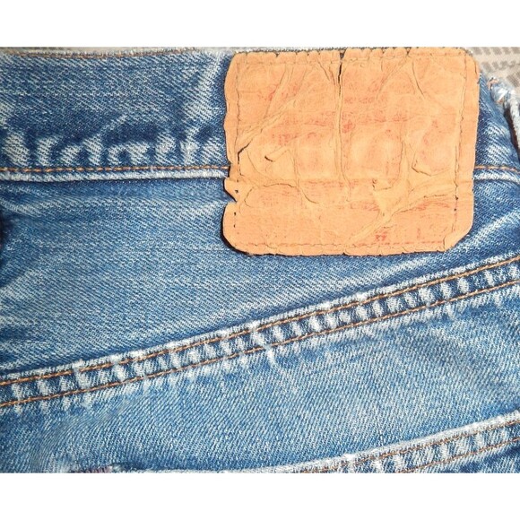 Vintage Levi's 501 Jeans Late Transitional '66 (1969-1970) Selvedge 28 x 28 1/2 - Picture 5 of 13
